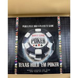Plug & Play Texas Hold 'Em Poker Set | Brand New